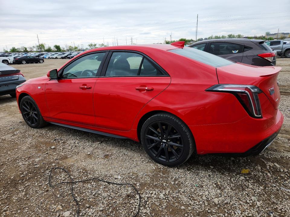 2021 Cadillac Ct4 VIN 1G6DG5RK7M0105822 COPART salvage auction — HAIL, Ia - Cert Of Title-Salvage Title, sold $11,200 on 2026-07-15 (photo 2)