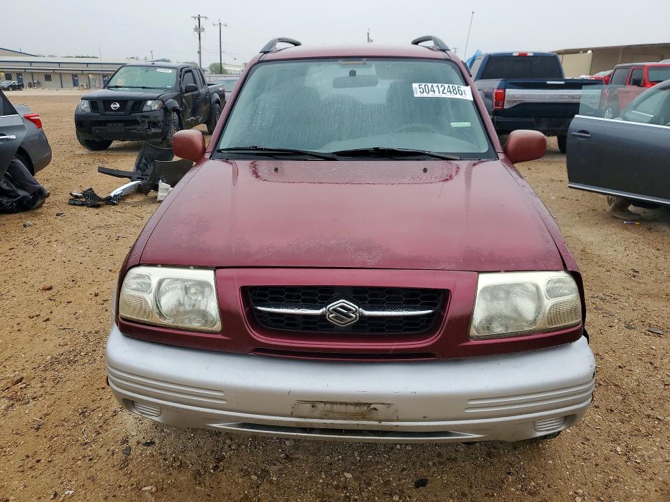 2000 Suzuki Grand vitara VIN JS3TE62V8Y4105448 COPART salvage auction — FRONT END, Tx - Bonded Title - Salvage, sold $125 on 2026-07-16 (photo 5)