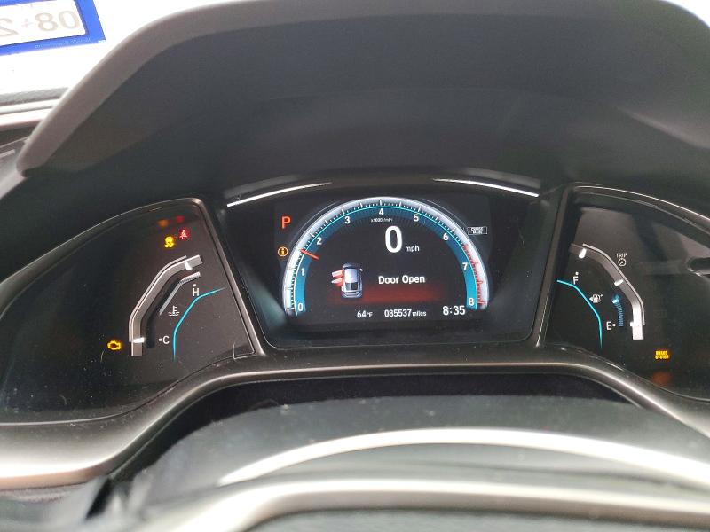 2018 Honda Civic VIN SHHFK7H59JU230621 COPART salvage auction — FRONT END, Tx - Salvage Vehicle Title, sold $4,050 on 2026-07-23 (photo 9)