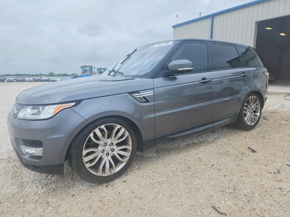 2017 Land rover Range rover sport VIN SALWR2FK0HA668674 COPART salvage auction — FRONT END, Tx - Certificate Of Title (P), sold $4,850 on 2026-09-14 (photo 1)