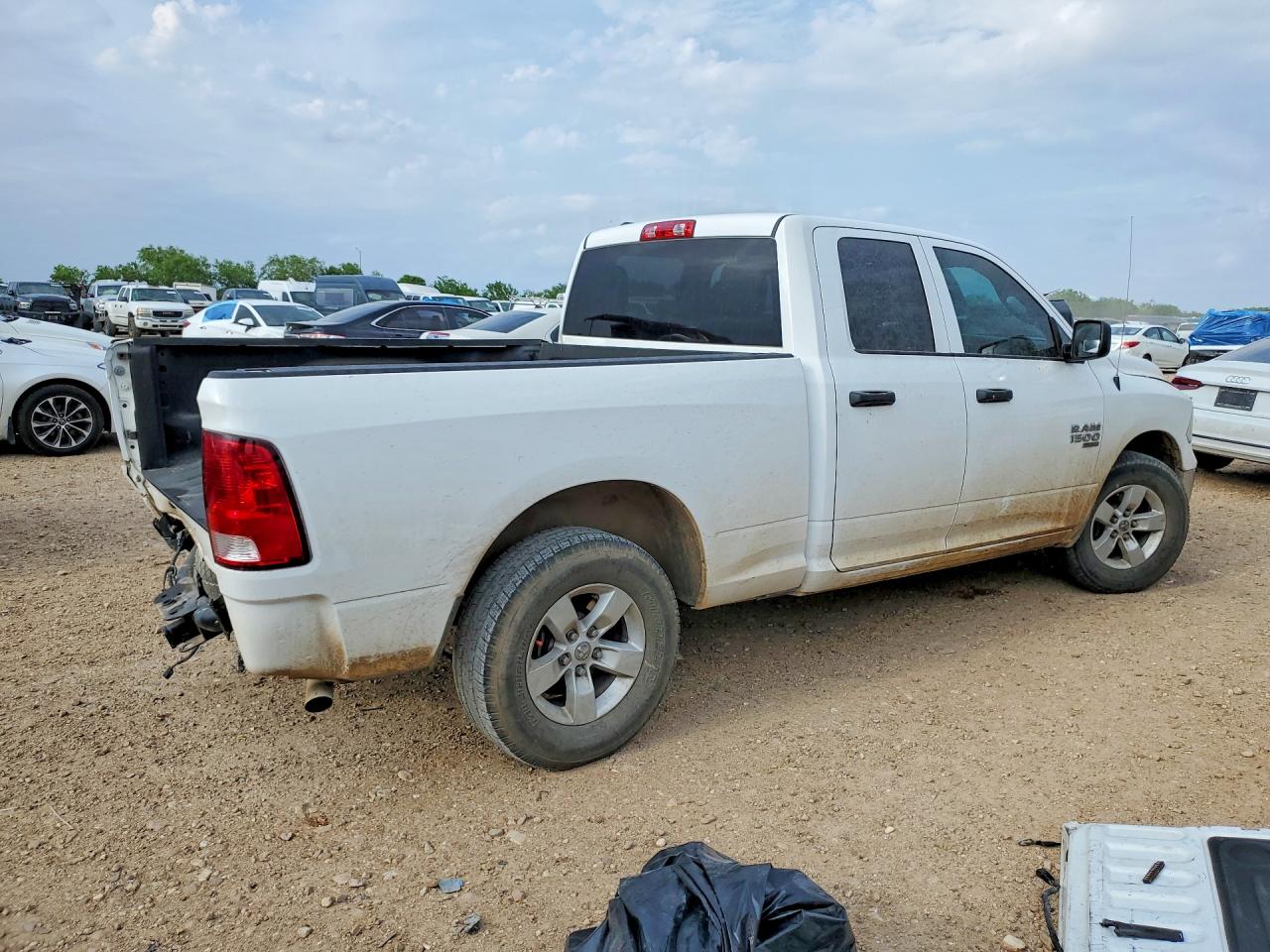 2021 Ram 1500 VIN 1C6RR6FG4MS575627 COPART salvage auction — Rear End, TX - SALVAGE VEHICLE TITLE, sold $4,050 on 2026-06-25 (photo 3)