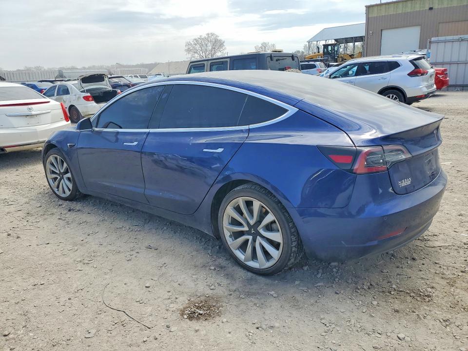2018 Tesla Model 3 VIN 5YJ3E1EB8JF185416 COPART salvage auction — HAIL, Mn - Cert Of Title-Salvage, sold $1,600 on 2026-07-28 (photo 2)