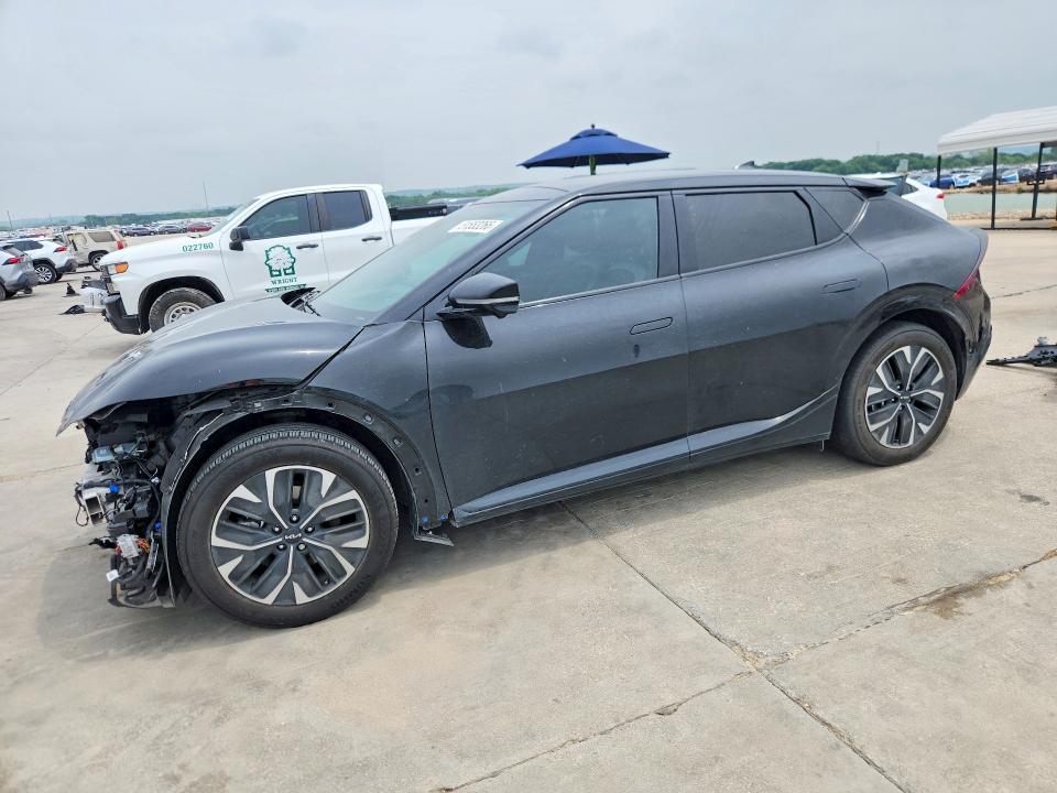 2024 Kia Ev6 VIN KNDC44LA6R5206694 COPART salvage auction — FRONT END, TX - CERTIFICATE OF TITLE, sold $10,600 on 2026-07-09 (photo 1)