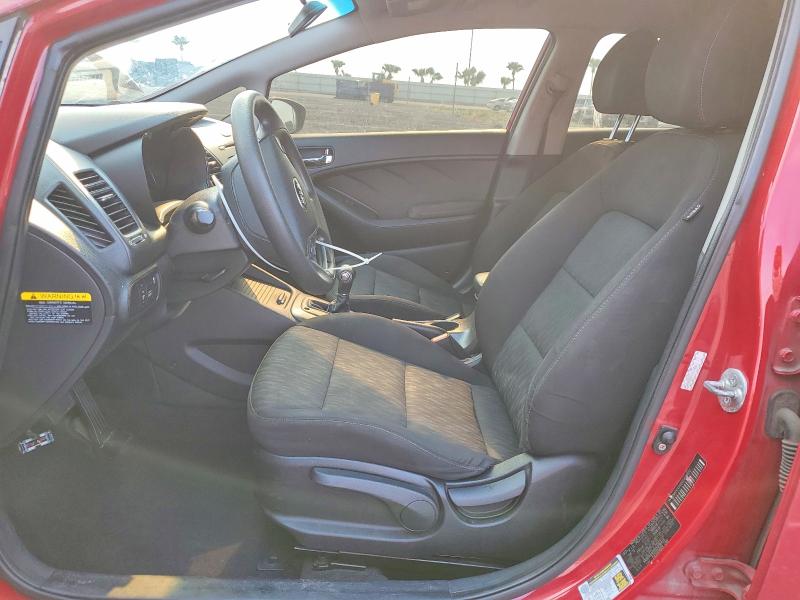 2016 Kia Forte VIN KNAFK4A68G5438452 COPART salvage auction — VANDALISM, Salvage Title, sold $425 on 2026-07-13 (photo 7)