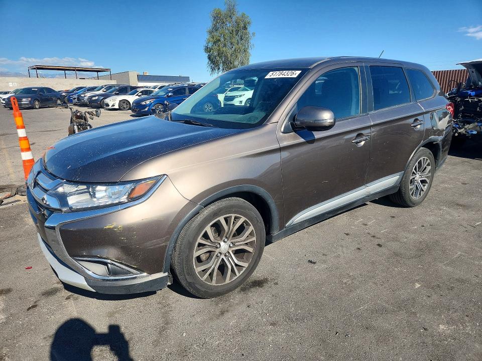 2016 Mitsubishi Outlander VIN JA4AD3A37GZ019941 COPART salvage auction — REAR END, Mt - Certificate Of Title, sold $2,500 on 2026-07-20 (photo 1)