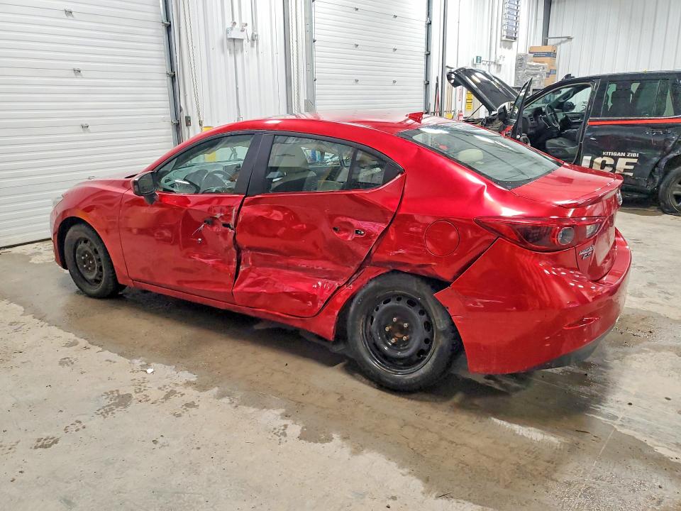 2014 Mazda 3 VIN JM1BM1W36E1210544 COPART salvage auction — SIDE, Salvage Title, sold $925 on 2026-07-14 (photo 2)
