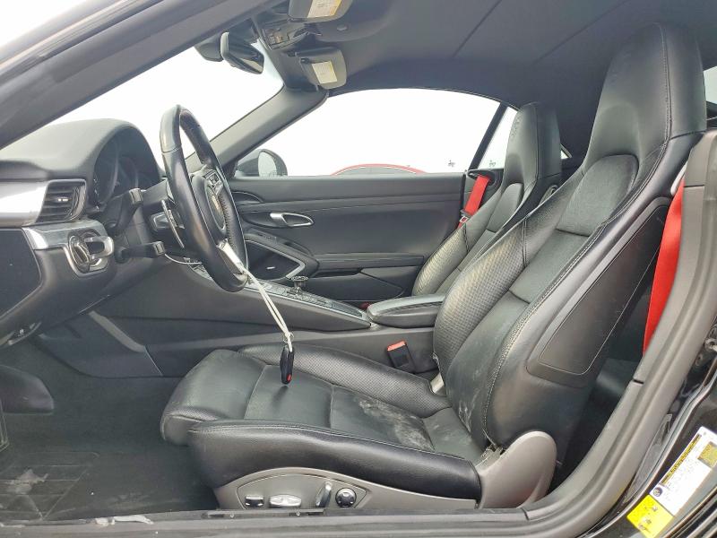 2017 Porsche 911 VIN WP0CA2A90HS142481 COPART salvage auction — FRONT END, TX, sold $34,000 on 2026-07-17 (photo 7)