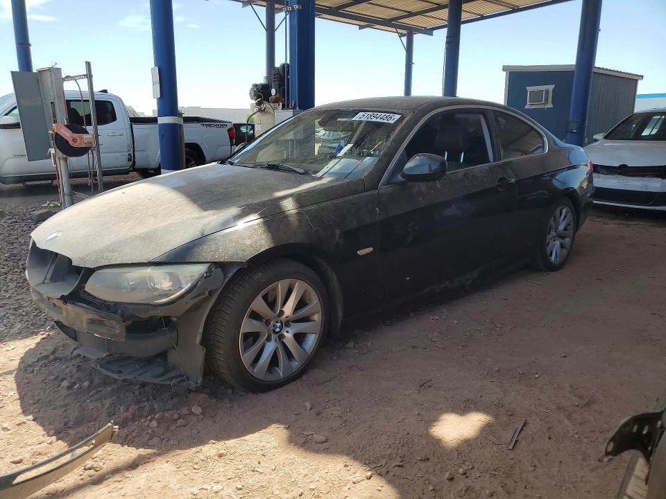 2011 BMW 3 series VIN WBAKE3C57BE441470 COPART salvage auction — FRONT END, AZ - CERT OF TITLE - SALVAGE, sold $925 on 2026-07-23 (photo 1)