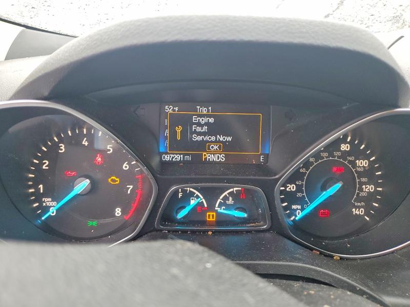 2018 Ford Escape VIN 1FMCU0GD4JUC37073 COPART salvage auction — FRONT END, MD - CERTIFICATE OF TITLE, sold $1,350 on 2026-07-02 (photo 9)