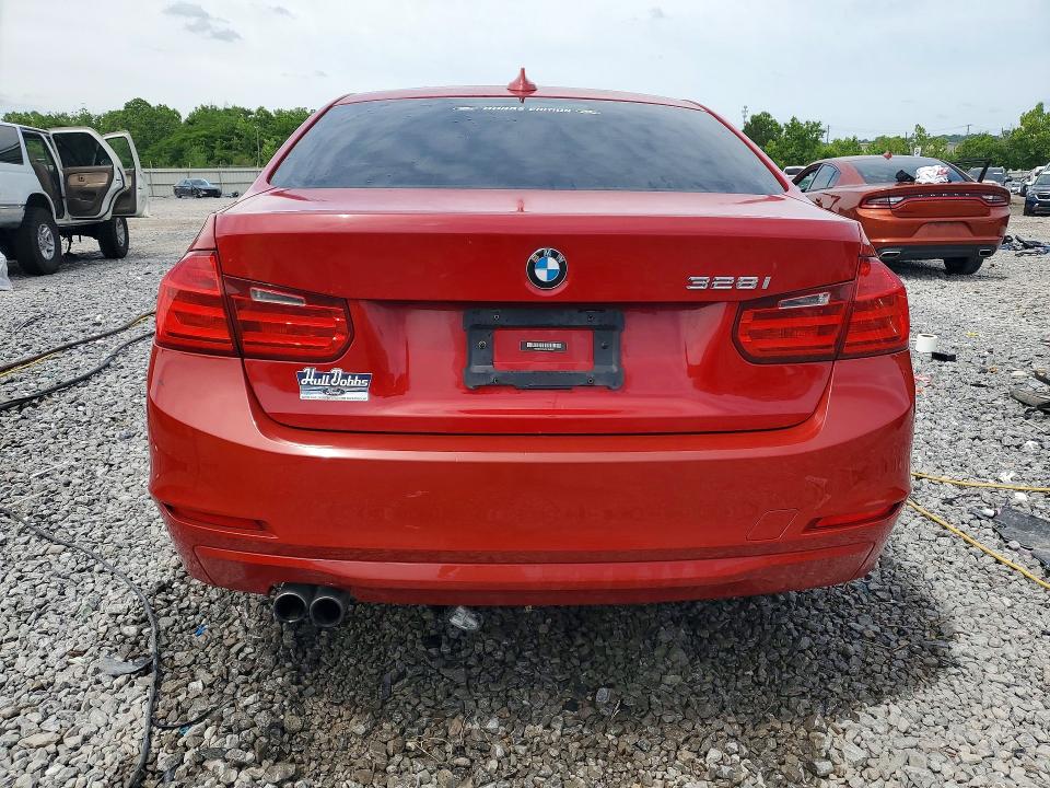 2013 BMW 3er VIN WBA3A5C57DF353592 COPART salvage auction — FRONT END, Al - Cert Of Title-Salvage Title, sold $175 on 2026-07-21 (photo 6)