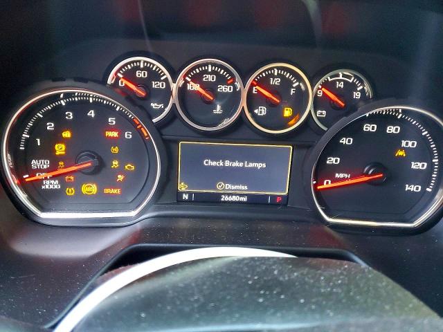 2024 Chevrolet Suburban VIN 1GNSKBKD5RR165203 COPART salvage auction — FRONT END, NV - DIS/DLR/EXP ONLY SALVAGE TITLE, sold $18,500 on 2026-07-13 (photo 9)
