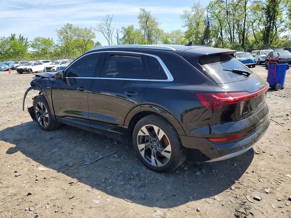 2021 Audi E-tron VIN WA1AAAGEXMB020642 COPART salvage auction — FRONT END, In - Certificate Of Title, sold $6,400 on 2026-07-02 (photo 2)