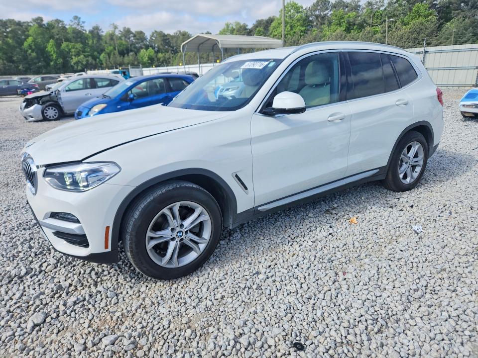 2020 BMW X3 VIN 5UXTY5C09L9C38784 COPART salvage auction — FRONT END, Ga - Cert Of Title-Salvage, sold $12,100 on 2026-07-07 (photo 1)
