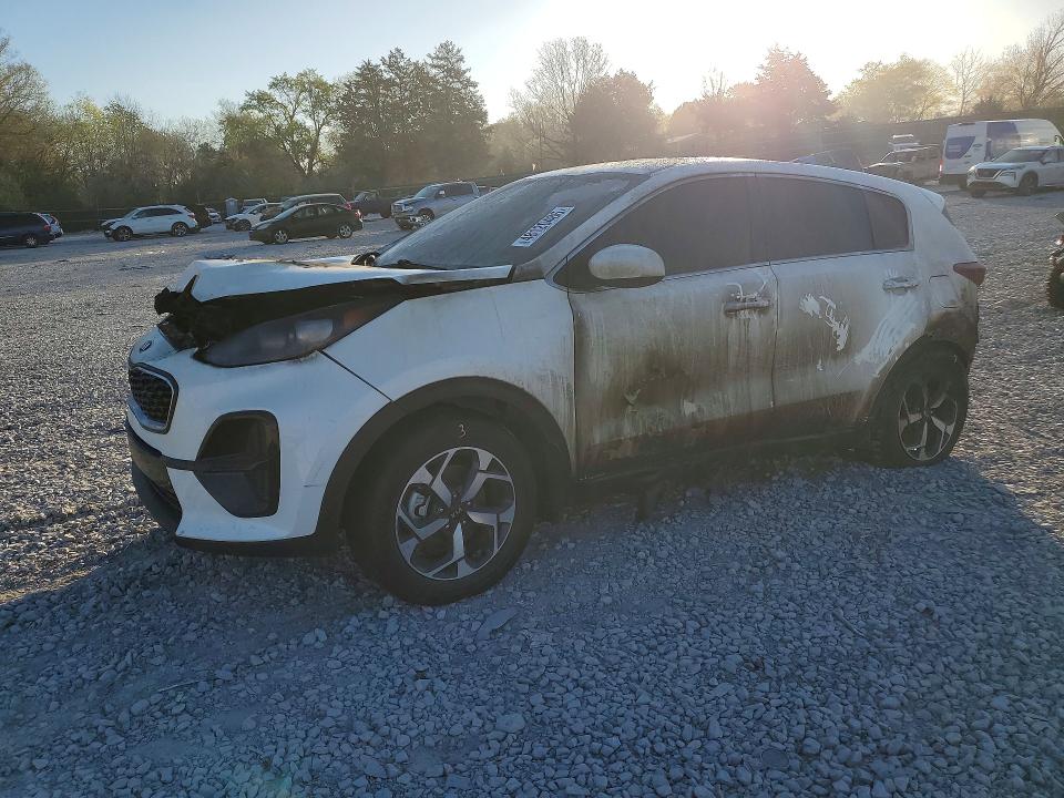 2022 Kia Sportage VIN KNDPM3AC5N7969210 COPART salvage auction — BURN, Tn - Salvage Certificate, sold $350 on 2026-07-30 (photo 1)