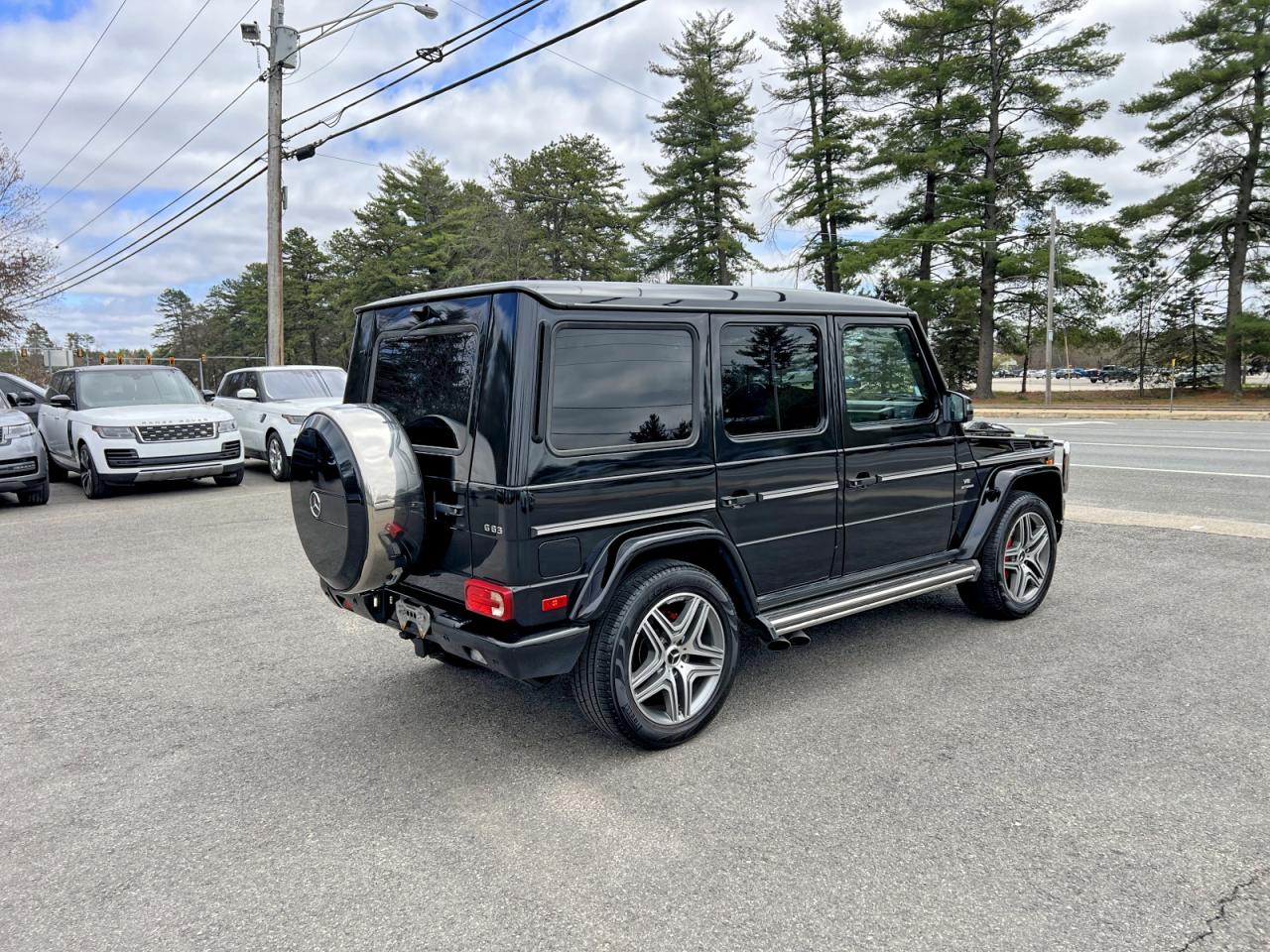2017 Mercedes-benz G-class VIN WDCYC7DF6HX275774 COPART salvage auction — Minor Dent/Scratches, MA - CERTIFICATE OF TITLE (P), sold $41,750 on 2026-06-03 (photo 4)