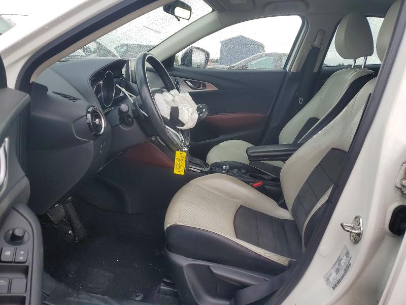 2017 Mazda Cx-3 VIN JM1DKFD79H0166230 COPART salvage auction — FRONT END, Ca - Salvage Certificate, sold $2,600 on 2026-07-09 (photo 7)