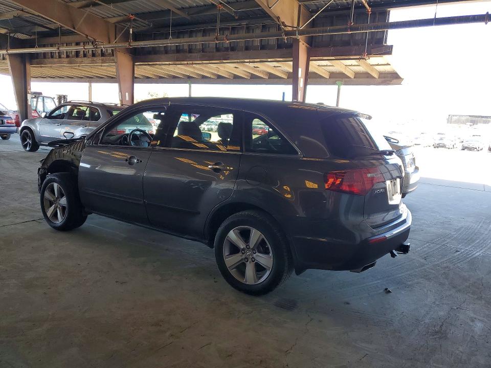 2012 Acura Mdx VIN 2HNYD2H32CH526237 COPART salvage auction — FRONT END, Ca - Salvage Certificate, sold $1,450 on 2026-07-02 (photo 2)