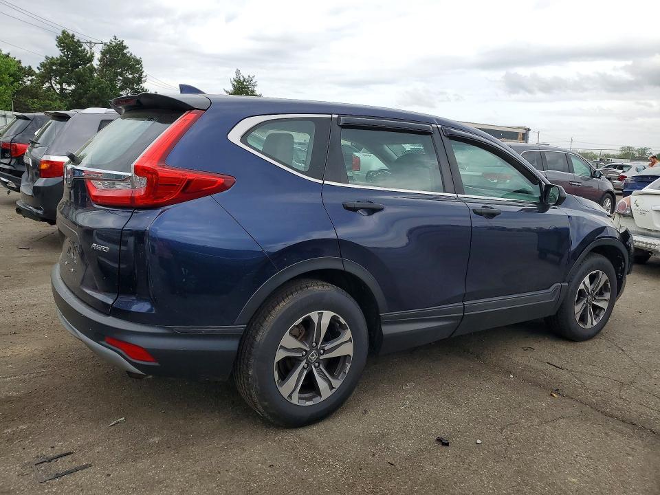 2018 Honda Cr-v VIN 2HKRW6H36JH204460 COPART salvage auction — FRONT END, Oh - Cert Of Title-Repossession (P), sold $7,700 on 2026-07-29 (photo 3)