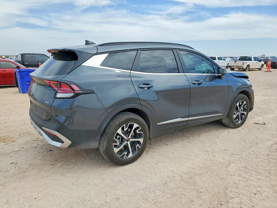 2025 Kia Sportage VIN KNDPVCDGXS7198184 COPART salvage auction — FRONT END, Nm - Cert Of Title-Salvage, sold $8,900 on 2026-07-15 (photo 3)