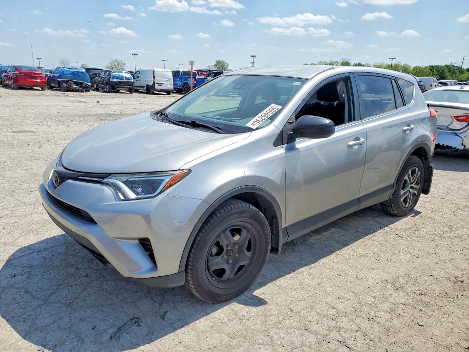2018 Toyota Rav 4 VIN 2T3BFREV3JW843980 COPART salvage auction — REAR END, In - Certificate Of Title, sold $6,400 on 2026-07-02 (photo 1)