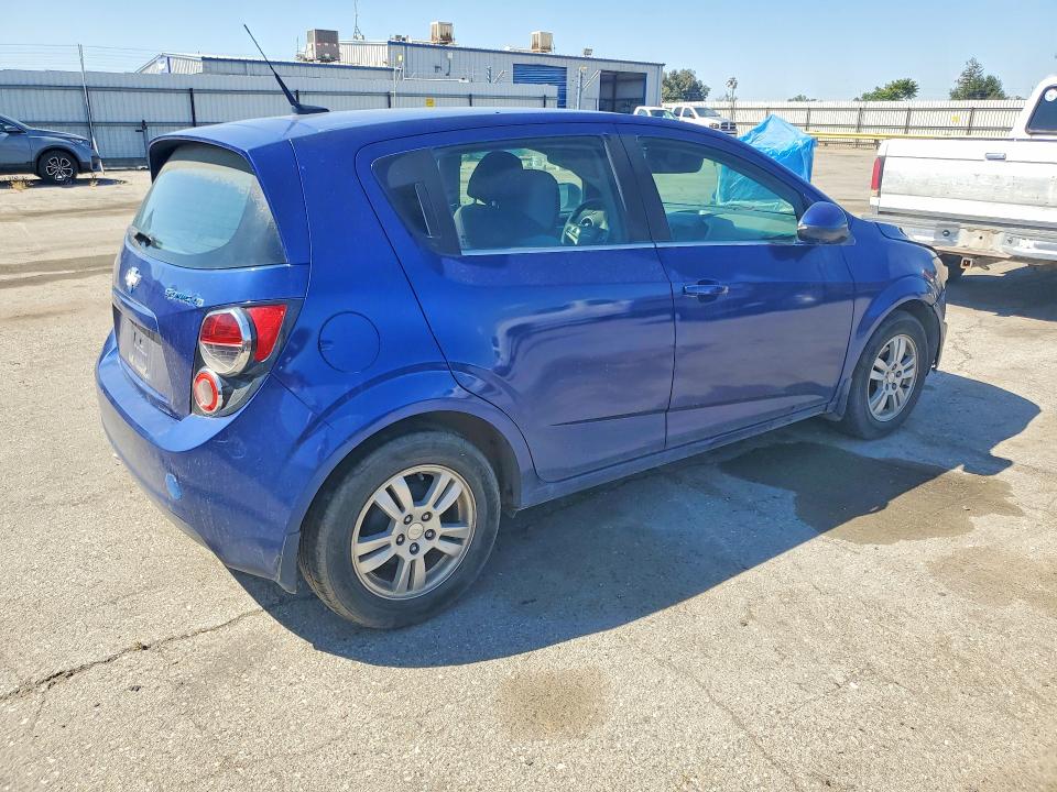 2013 Chevrolet SONIC VIN 1G1JC6SH7D4136120 COPART salvage auction — FRONT END, Ca - Dis/Dlr/Exp Only Clean Title (P), sold $300 on 2026-07-08 (photo 3)
