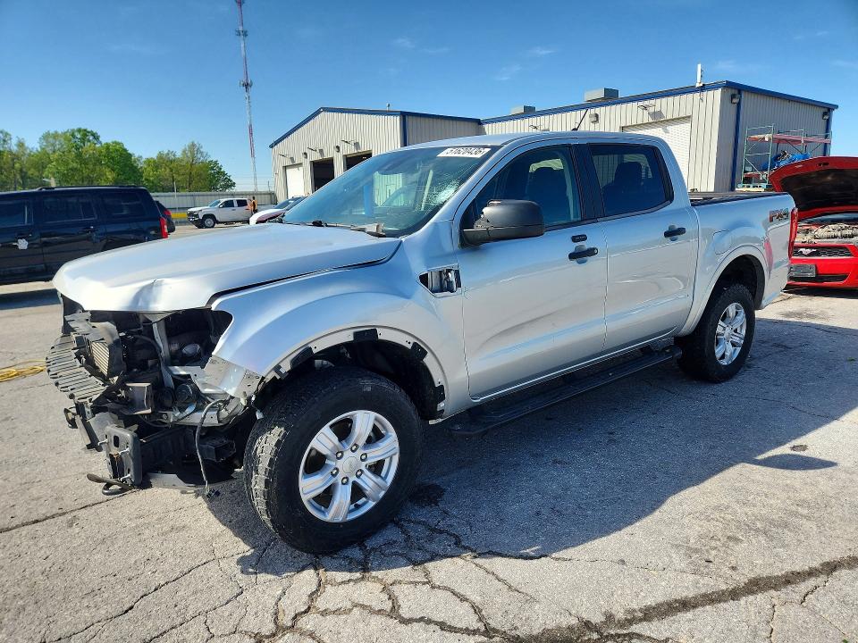 2019 Ford Ranger VIN 1FTER4FH6KLA87002 COPART salvage auction — FRONT END, Mo - Salvage Certificate Of Title, sold $7,900 on 2026-07-28 (photo 1)