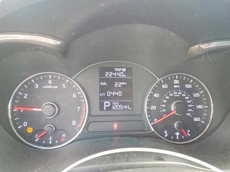 2016 Kia Forte VIN KNAFK4A60G5614779 COPART salvage auction — REAR END, Id - Salvage Certificate Of Title, sold $700 on 2026-07-10 (photo 9)