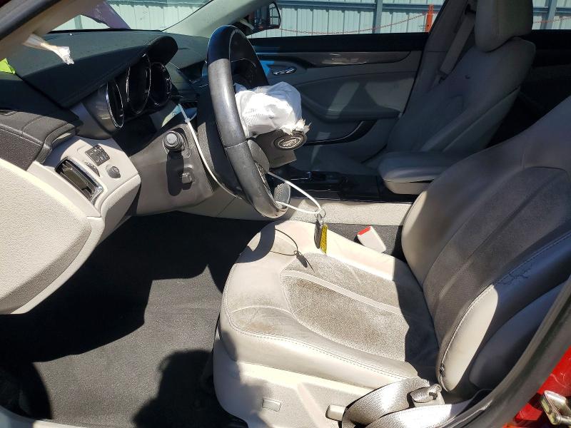 2010 Cadillac Cts VIN 1G6DV5EP9A0133043 COPART salvage auction — FRONT END, FL - CERT OF TITLE SLVG REBUILDABLE, sold $11,500 on 2026-08-19 (photo 7)