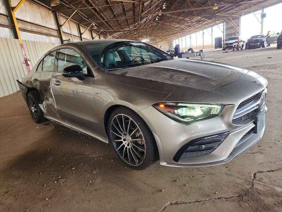 2020 Mercedes-benz Cla-klasse VIN W1K5J5BB7LN124665 COPART salvage auction — SIDE, Az - Cert Of Title - Salvage, sold $9,600 on 2026-07-27 (photo 4)