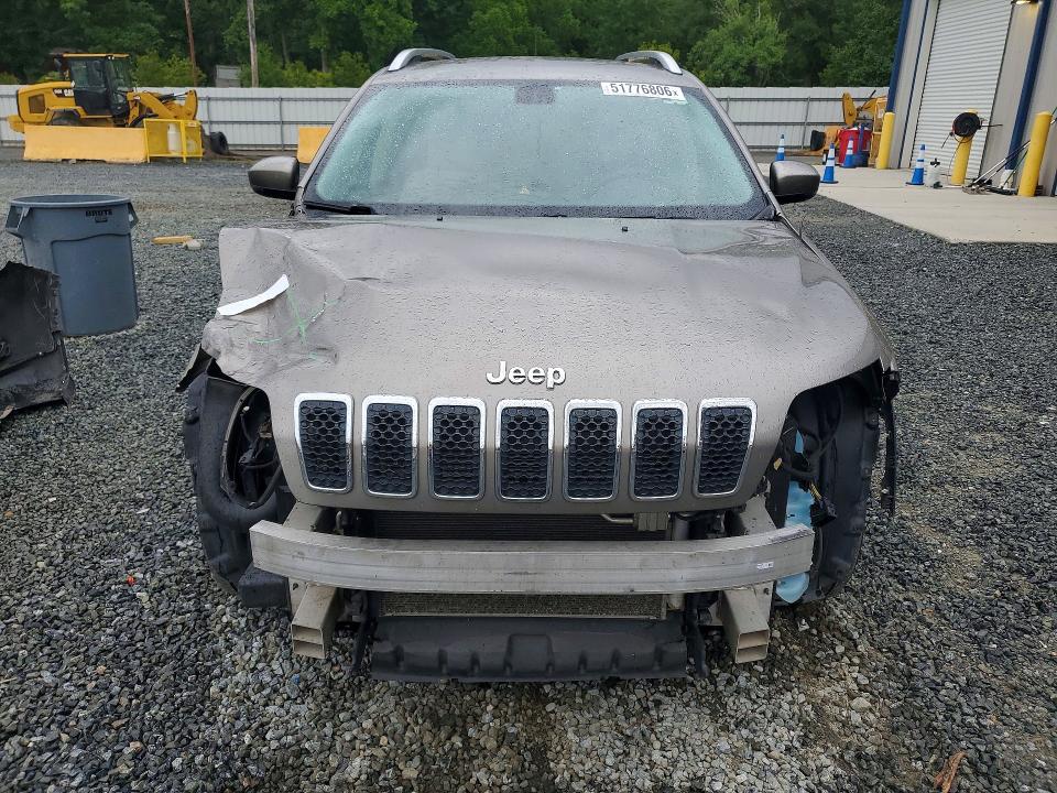 2020 Jeep VIN 1C4PJLCX4LD524772 COPART salvage auction — FRONT END, NC - SALVAGE CERTIFICATE OF TITLE, sold $600 on 2026-07-02 (photo 5)