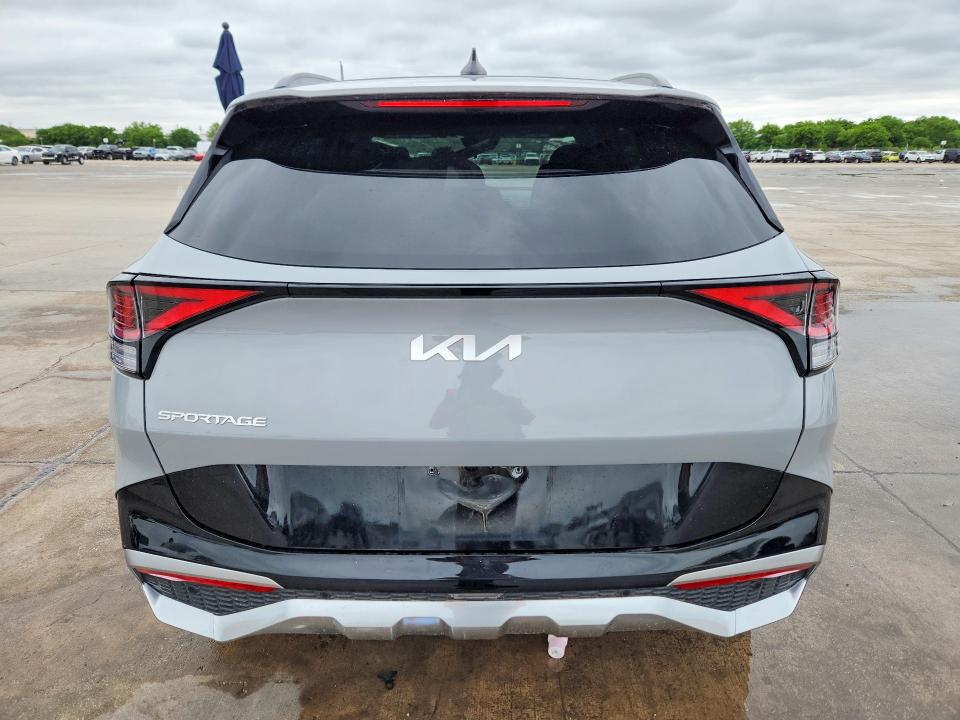 2023 Kia Sportage VIN 5XYK43AF9PG107196 COPART salvage auction — FRONT END, Tx - Certificate Of Title, sold $4,500 on 2026-07-30 (photo 6)
