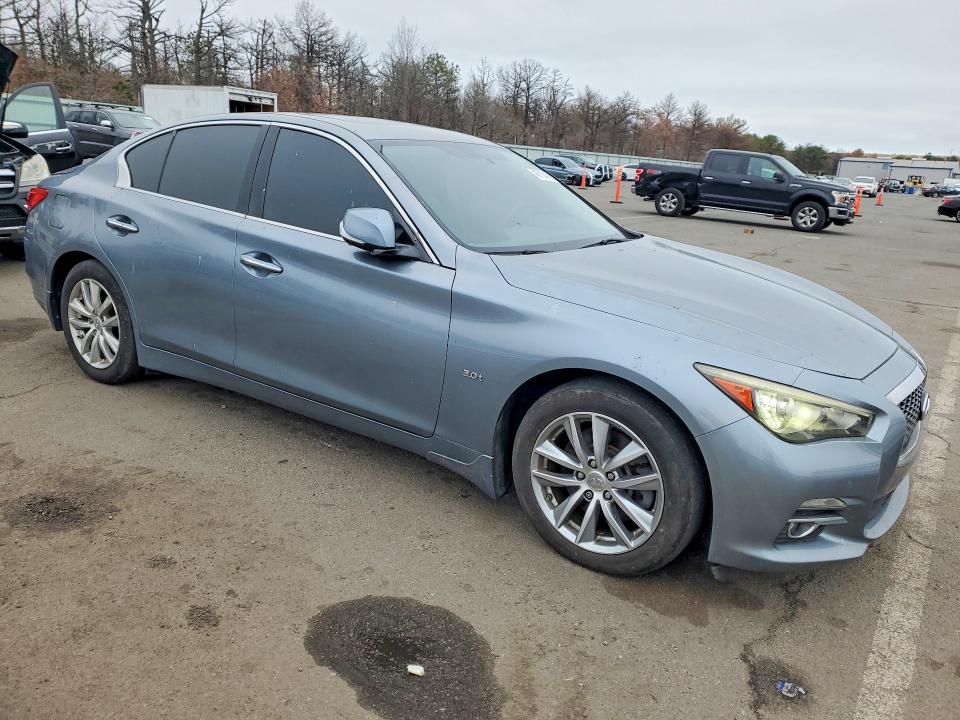 2017 Infiniti Q50 VIN JN1EV7AP0HM734334 COPART salvage auction — MINOR DENT/SCRATCHES, Fl - Certificate Of Title, sold $4,100 on 2026-07-29 (photo 4)