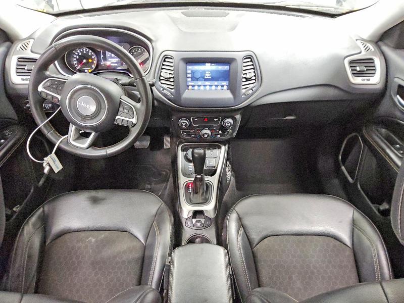2021 Jeep Compass VIN 3C4NJDBB4MT579849 COPART salvage auction — MECHANICAL, IN - CERTIFICATE OF TITLE, sold $3,000 on 2026-07-23 (photo 8)