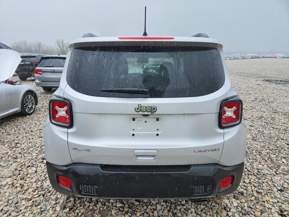 2019 Jeep Renegade VIN ZACNJBD11KPK42968 COPART salvage auction — FRONT END, Id - Salvage Certificate Of Title, sold $1,300 on 2026-07-09 (photo 6)