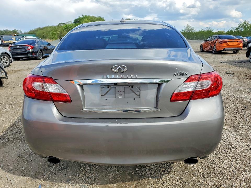 2011 Infiniti M VIN JN1AY1AR7BM570706 COPART salvage auction — FRONT END, Md - Cert Of Salvage > 75% Damage, sold $400 on 2026-07-23 (photo 6)