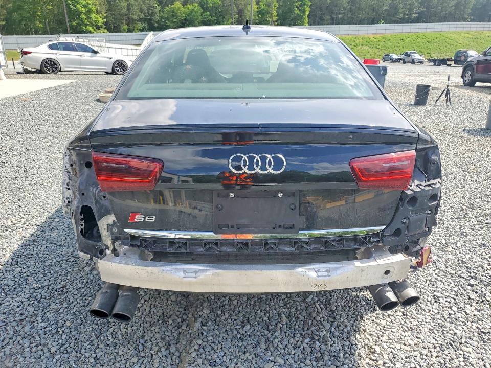 2018 Audi S6 VIN WAUFFAFC6JN026765 COPART salvage auction — REAR END, Salvage Title, sold $8,200 on 2026-07-23 (photo 6)