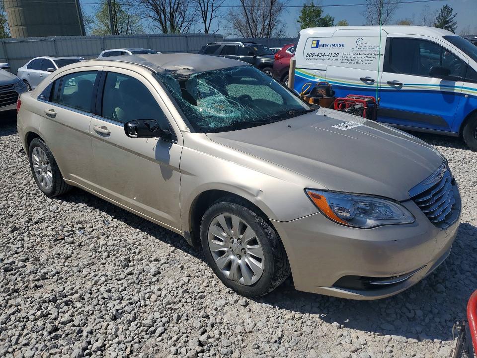 2013 Chrysler 200 VIN 1C3CCBAG5DN729071 COPART salvage auction — FRONT END, Mi - Certificate Of Title, sold $1,150 on 2026-07-23 (photo 4)
