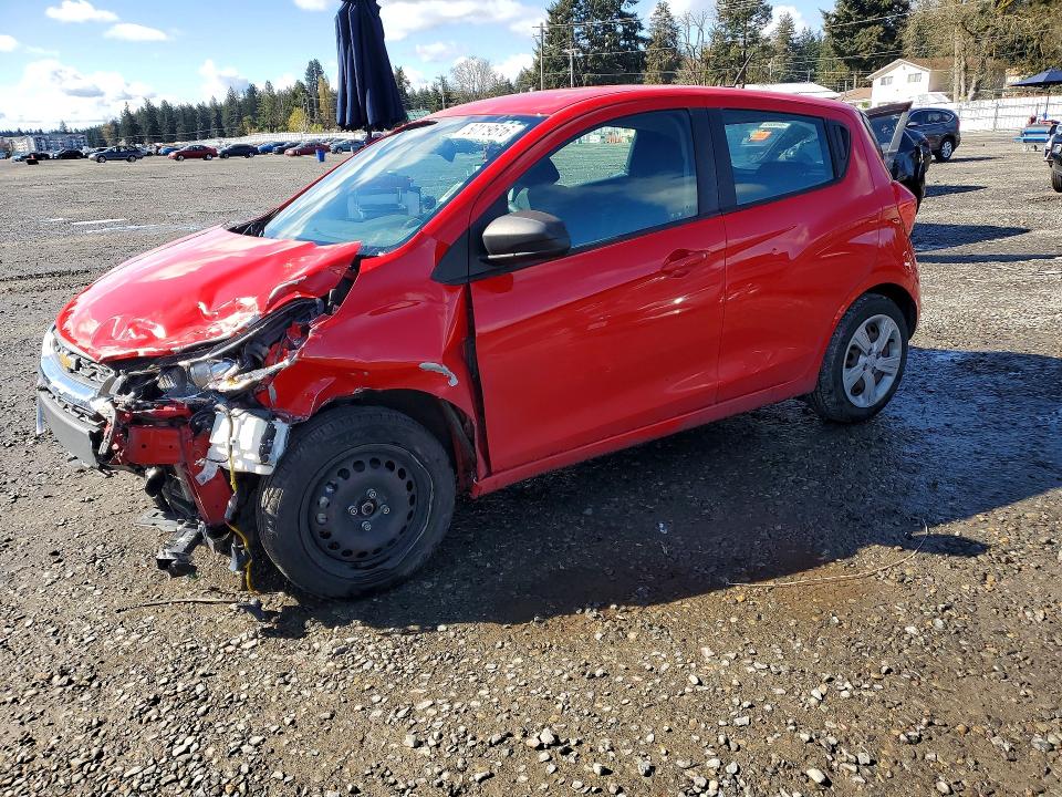 2021 Chevrolet Spark VIN KL8CB6SA1MC709775 COPART salvage auction — FRONT END, Wa - Bill Of Sale, sold $525 on 2026-07-07 (photo 1)