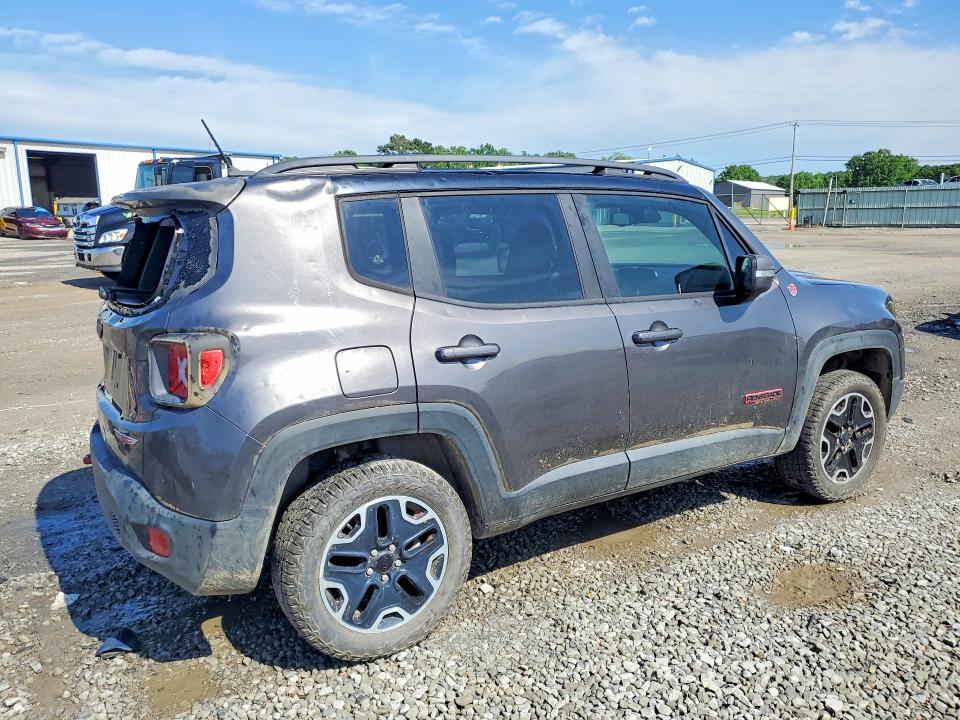 2016 Jeep Renegade VIN ZACCJBCT3GPC81520 COPART salvage auction — REAR END, Ar - Cert Of Title-Salvage, sold $60 on 2026-08-03 (photo 3)