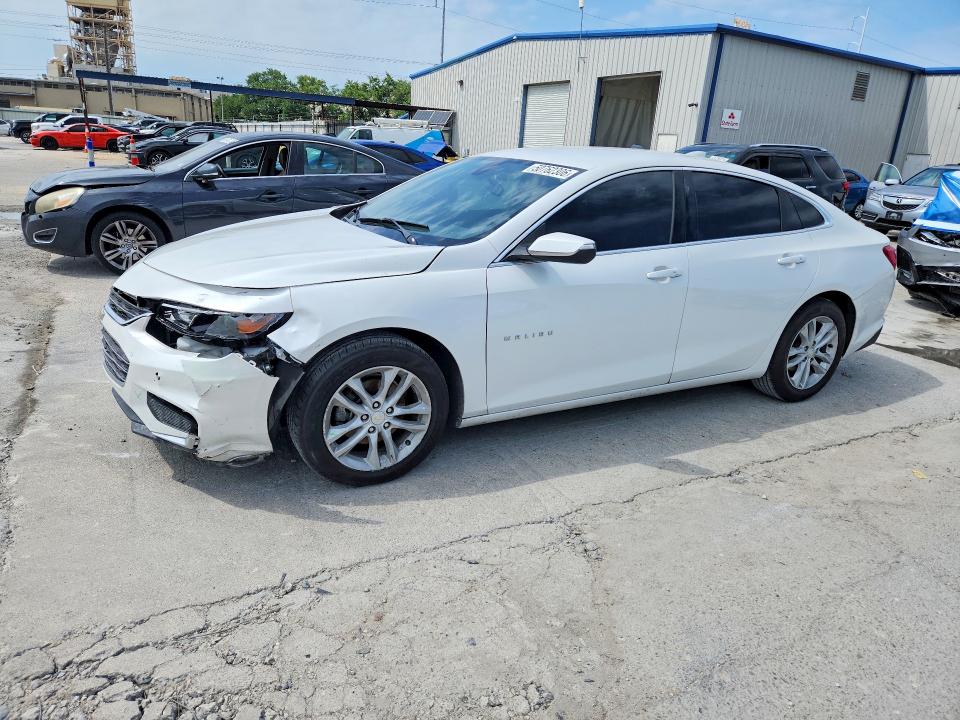 2018 Chevrolet Malibu limited VIN 1G1ZD5ST2JF143040 COPART salvage auction — FRONT END, La - Cert Of Title-Salvage, sold $2,750 on 2026-07-08 (photo 1)