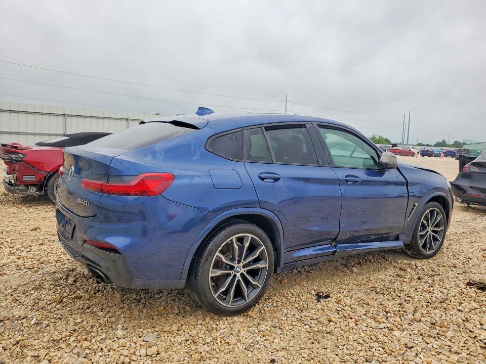 2020 BMW X4 VIN 5UX2V5C08L9B04191 COPART salvage auction — FRONT END, TX - CERTIFICATE OF TITLE, sold $8,600 on 2026-07-16 (photo 3)