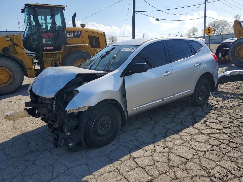 2011 Nissan Rogue VIN JN8AS5MT7BW155830 COPART salvage auction — FRONT END, Il - Salvage Certificate, sold $225 on 2026-07-06 (photo 1)