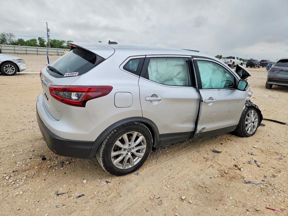 2021 Nissan Rogue VIN JN1BJ1AW3MW668556 COPART salvage auction — FRONT END, Tx - Salvage Vehicle Title, sold $175 on 2026-07-30 (photo 3)
