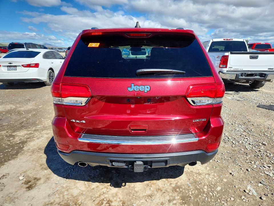 2014 Jeep Cherokee VIN 1C4RJFBG5EC350182 COPART salvage auction — FRONT END, Ut - Salvage Certificate, sold $2,300 on 2026-07-31 (photo 6)