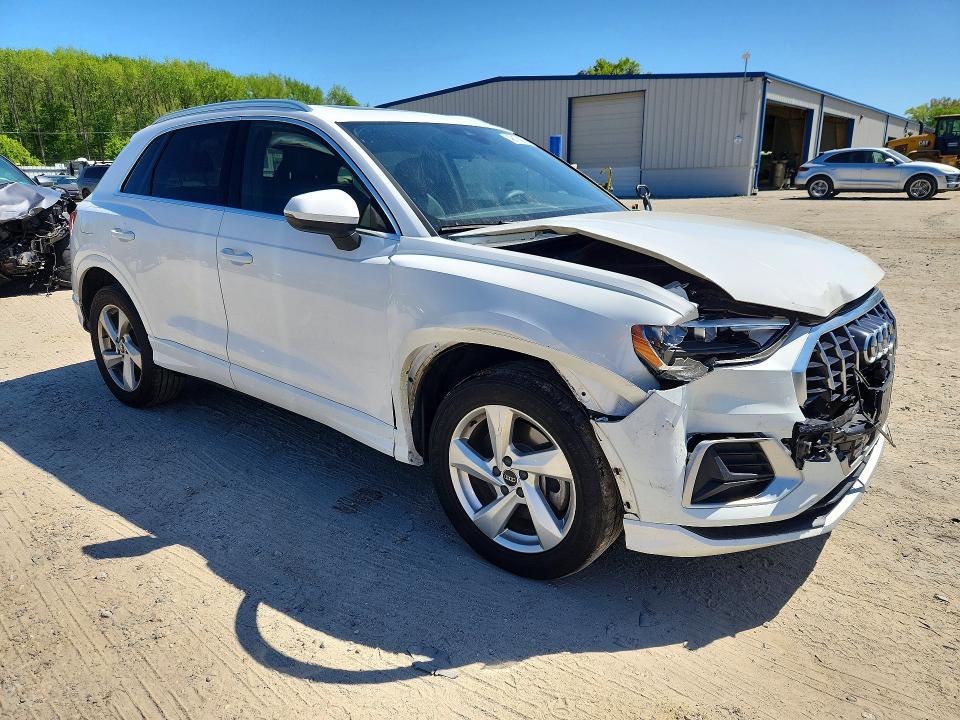 2021 Audi VIN WA1AUCF32M1090418 COPART salvage auction — FRONT END, Va - Cert Of Title - Salvage, sold $5,200 on 2026-07-28 (photo 4)