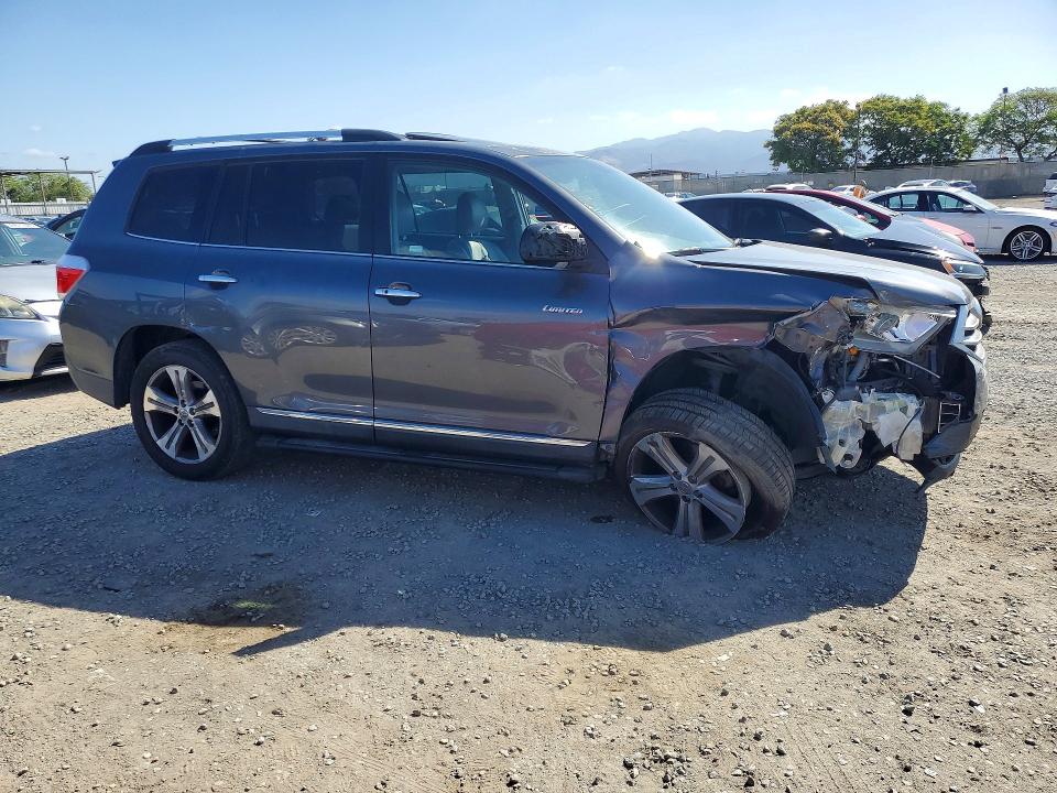 2013 Toyota VIN 5TDYK3EH7DS120006 COPART salvage auction — FRONT END, Ca - Salvage Certificate, sold $500 on 2026-07-21 (photo 4)