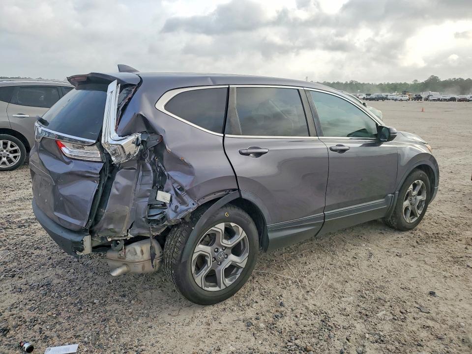 2019 Honda Cr-v VIN 7FARW1H82KE037274 COPART salvage auction — REAR END, Tx - Salvage Vehicle Title, sold $6,400 on 2026-07-24 (photo 3)