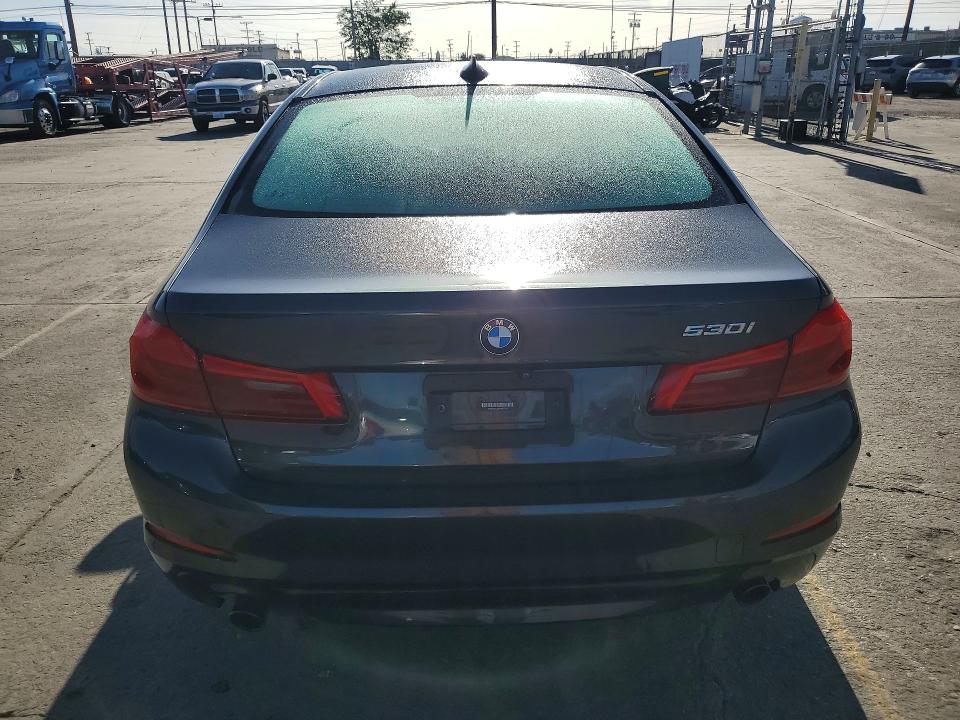 2020 BMW 5er VIN WBAJR3C00LWW69312 COPART salvage auction — FRONT END, Ca - Salvage Certificate, sold $11,900 on 2026-07-16 (photo 6)