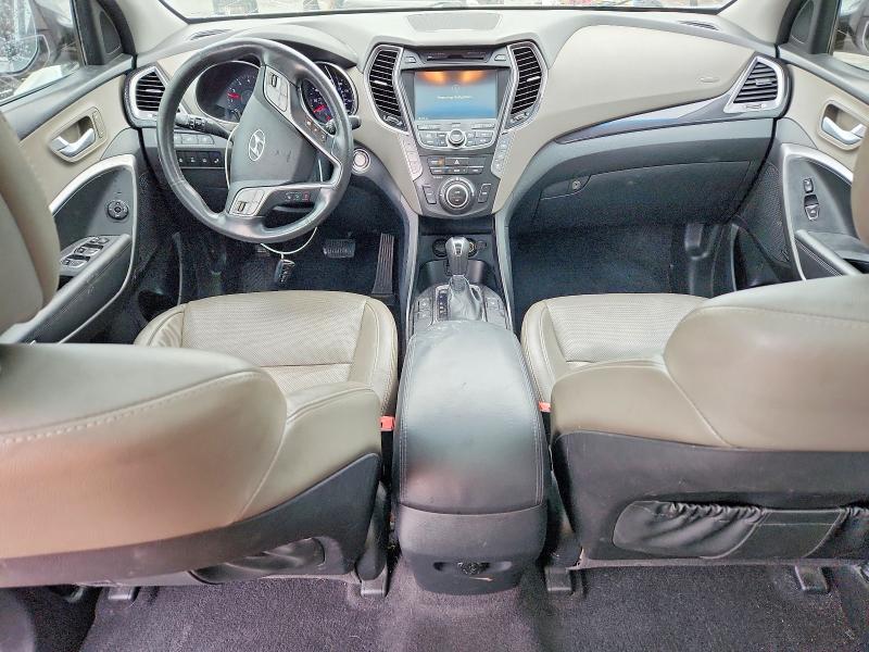 2016 Hyundai Santa fe VIN KM8SRDHF8GU133456 COPART salvage auction — HAIL, Ia - Cert Of Title-Salvage Title, sold $1,300 on 2026-07-06 (photo 8)