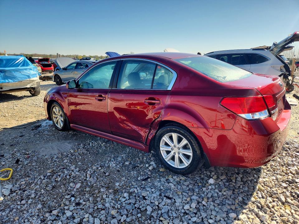 2011 Subaru LEGACY VIN 4S3BMBC61B3242225 COPART salvage auction — SIDE, In - Certificate Of Title, sold $500 on 2026-07-02 (photo 2)